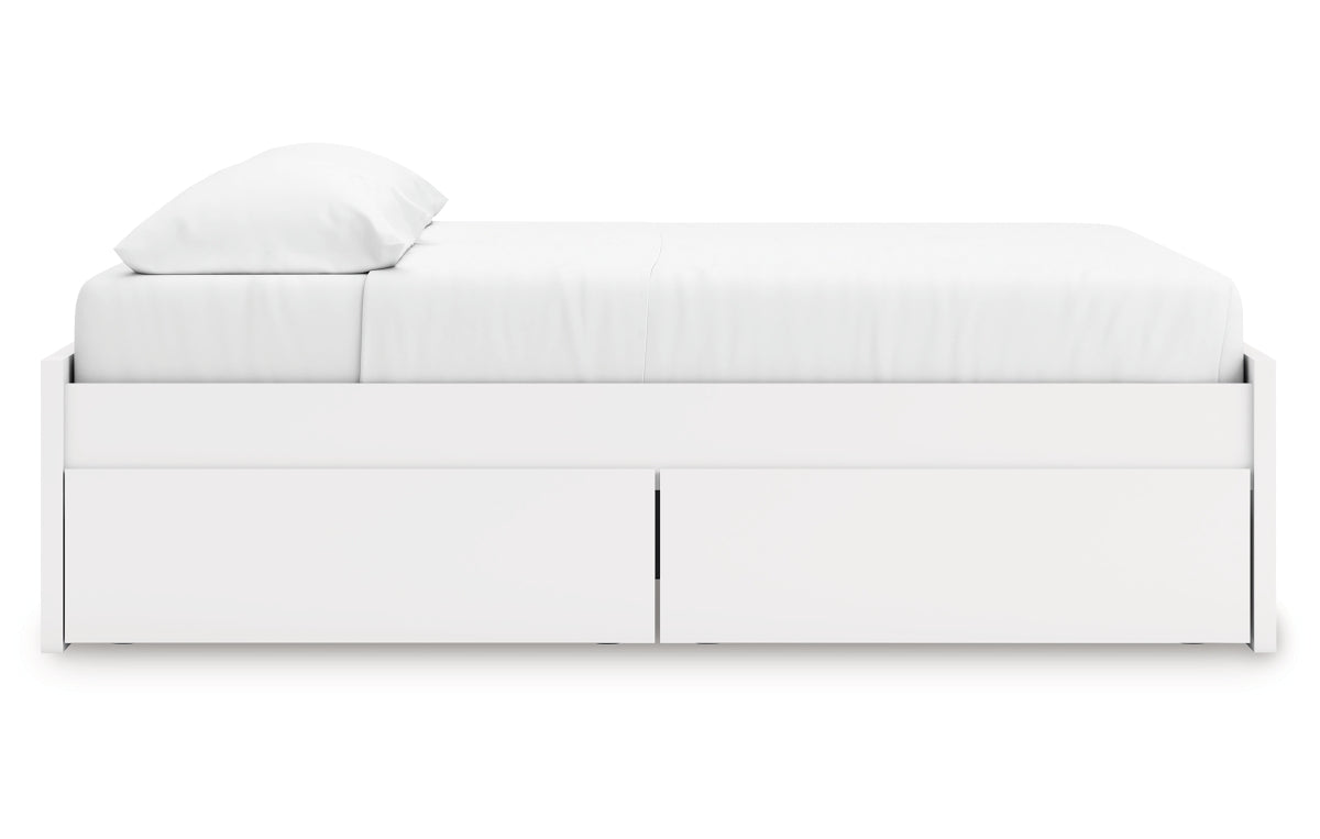 Onita King Platform Bed with 1 Side Storage