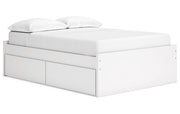 Onita Full Platform Bed with 1 Side Storage