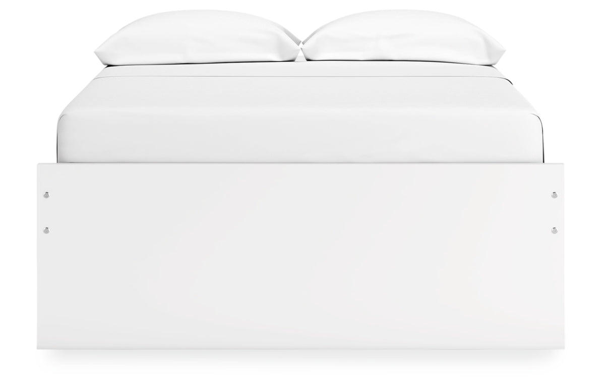Onita Full Platform Bed with 1 Side Storage