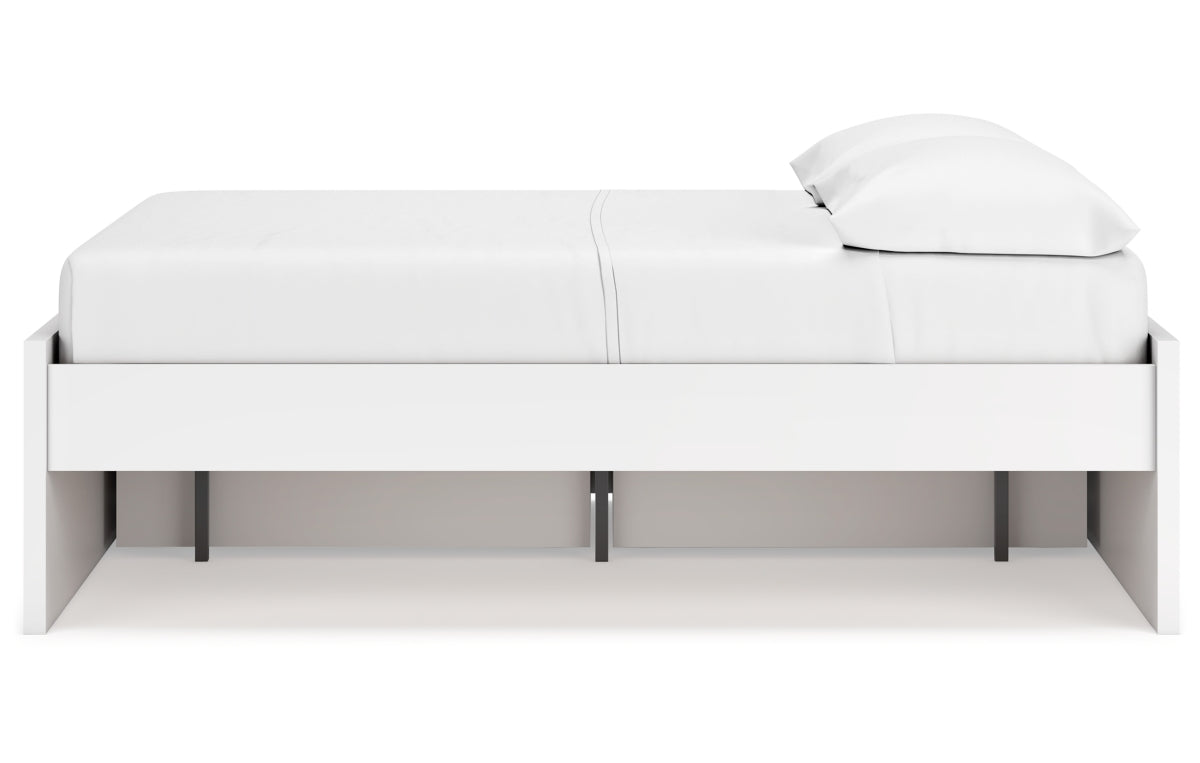 Onita Full Platform Bed with 1 Side Storage
