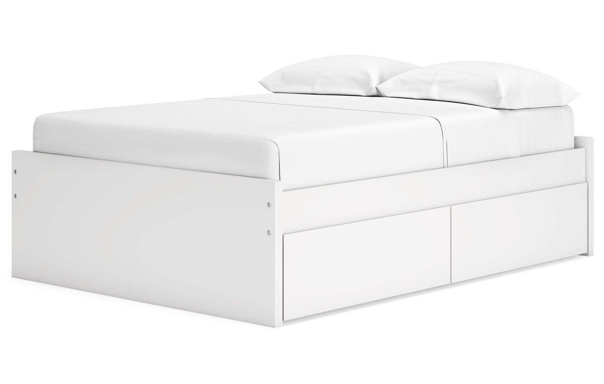 Onita Full Platform Bed with 2 Side Storage