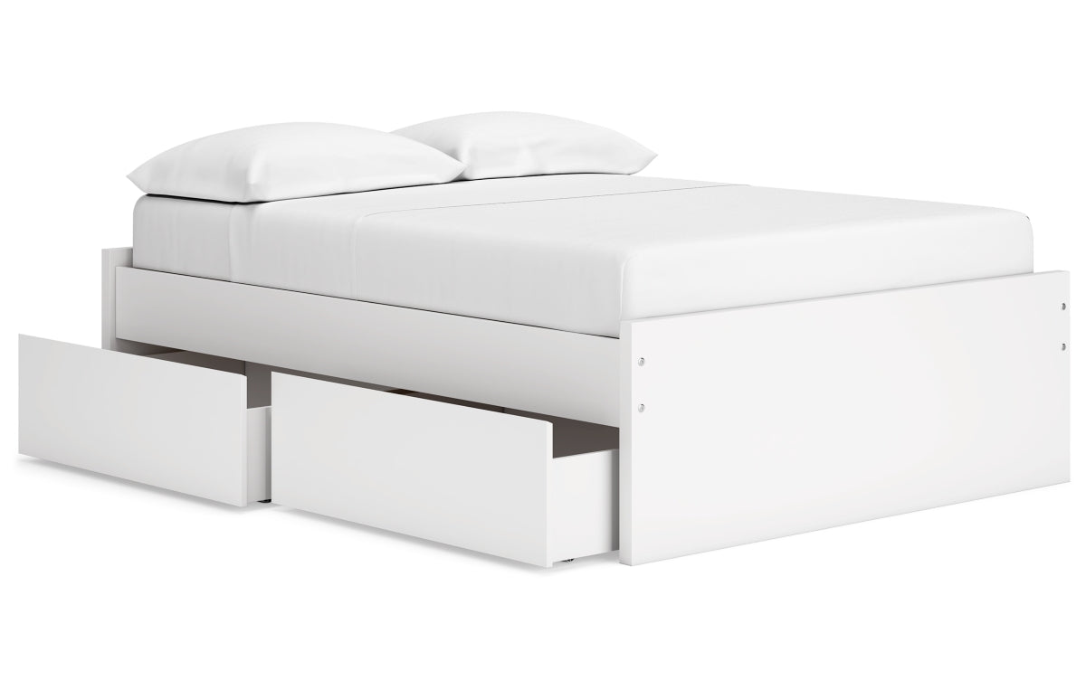 Onita Full Platform Bed with 2 Side Storage