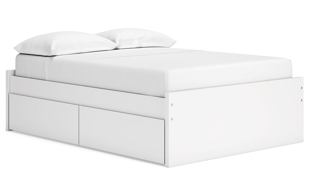 Onita Full Platform Bed with 2 Side Storage