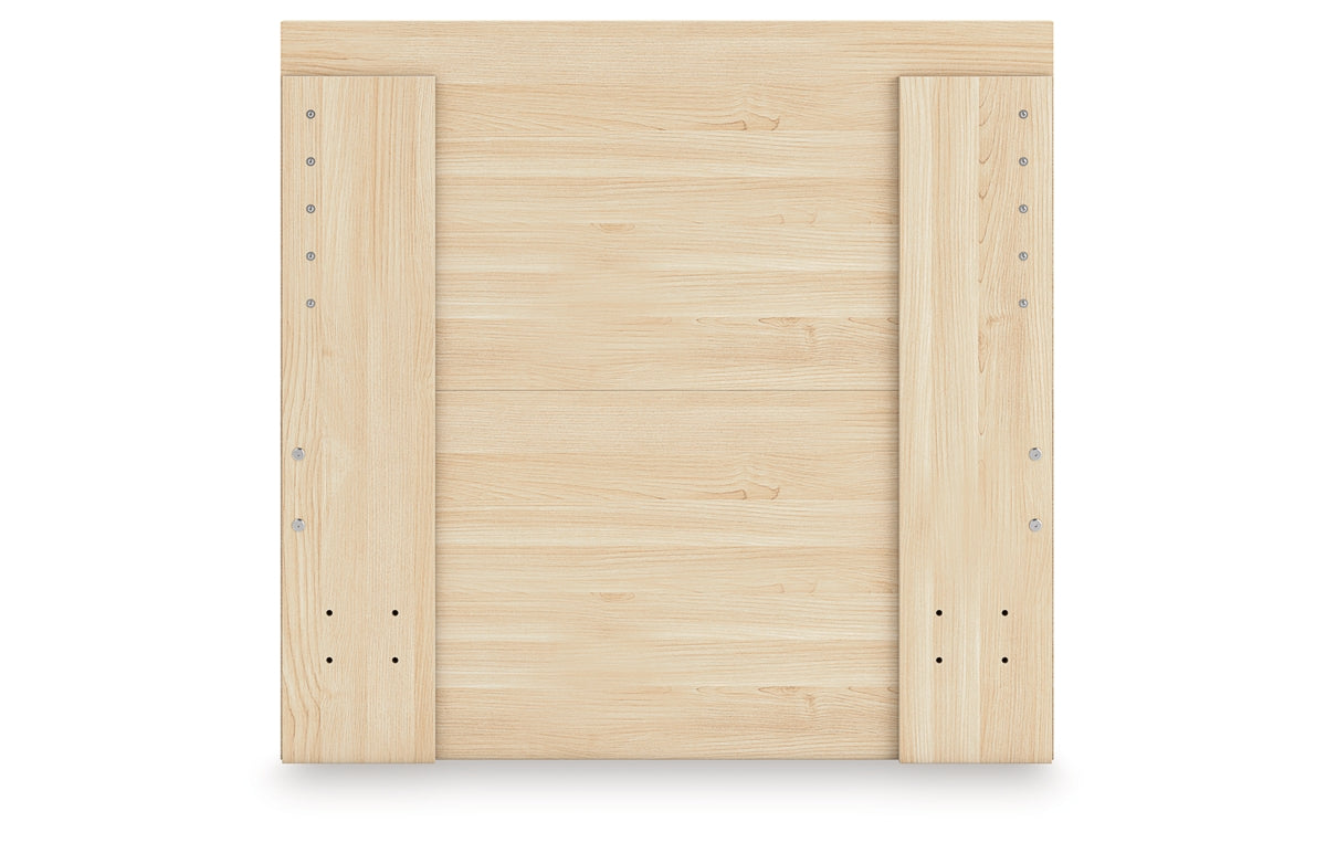 Onita Twin Panel Platform Bed with 1 Side Storage