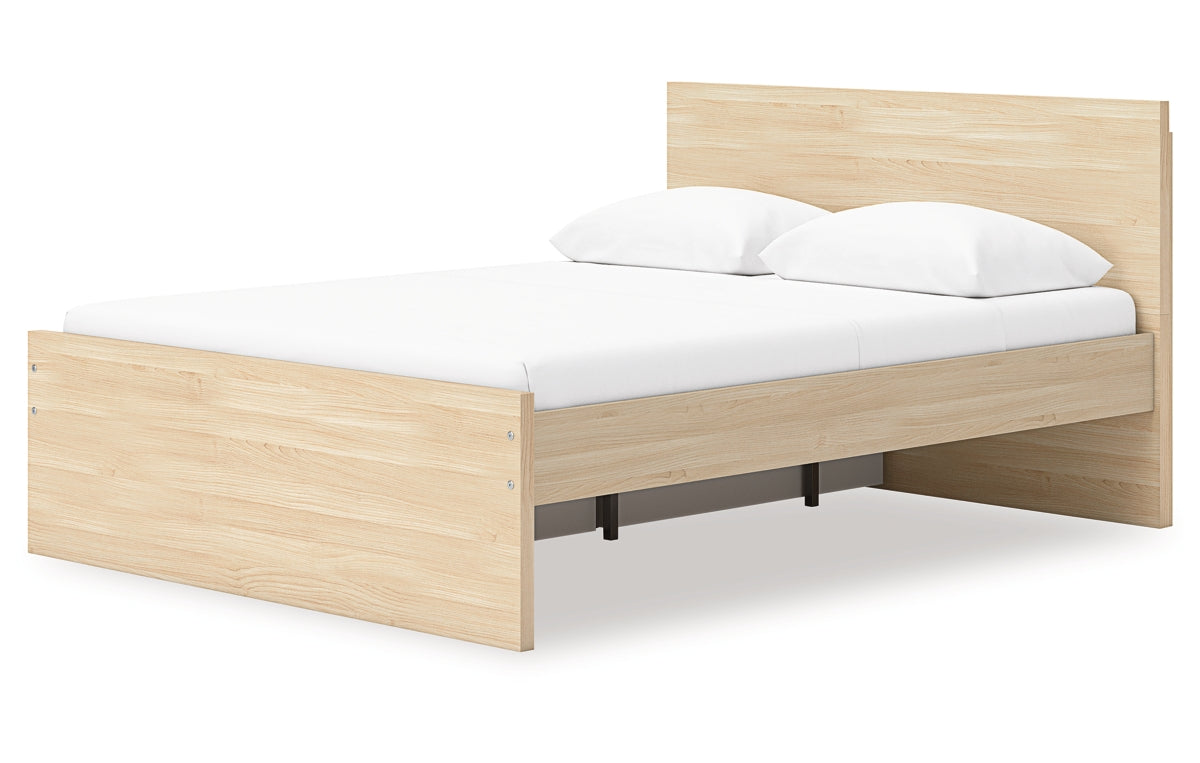 Onita Queen Panel Platform Bed with 1 Side Storage