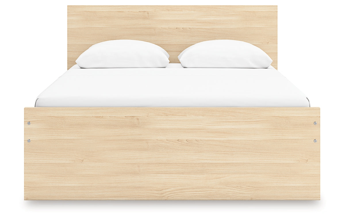 Onita Queen Panel Platform Bed with 1 Side Storage