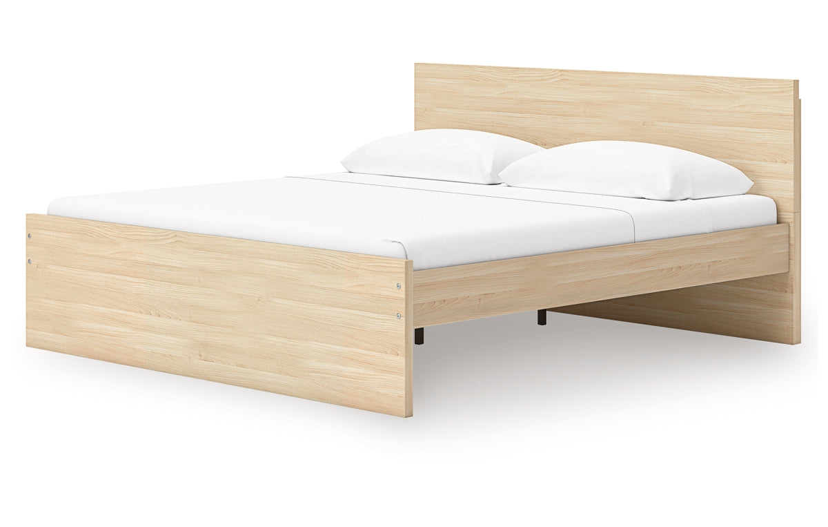 Onita Queen Panel Platform Bed with 2 Side Storage