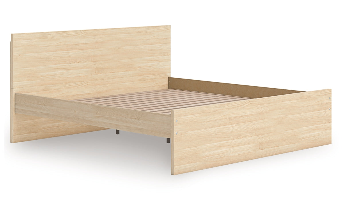 Onita Queen Panel Platform Bed with 2 Side Storage