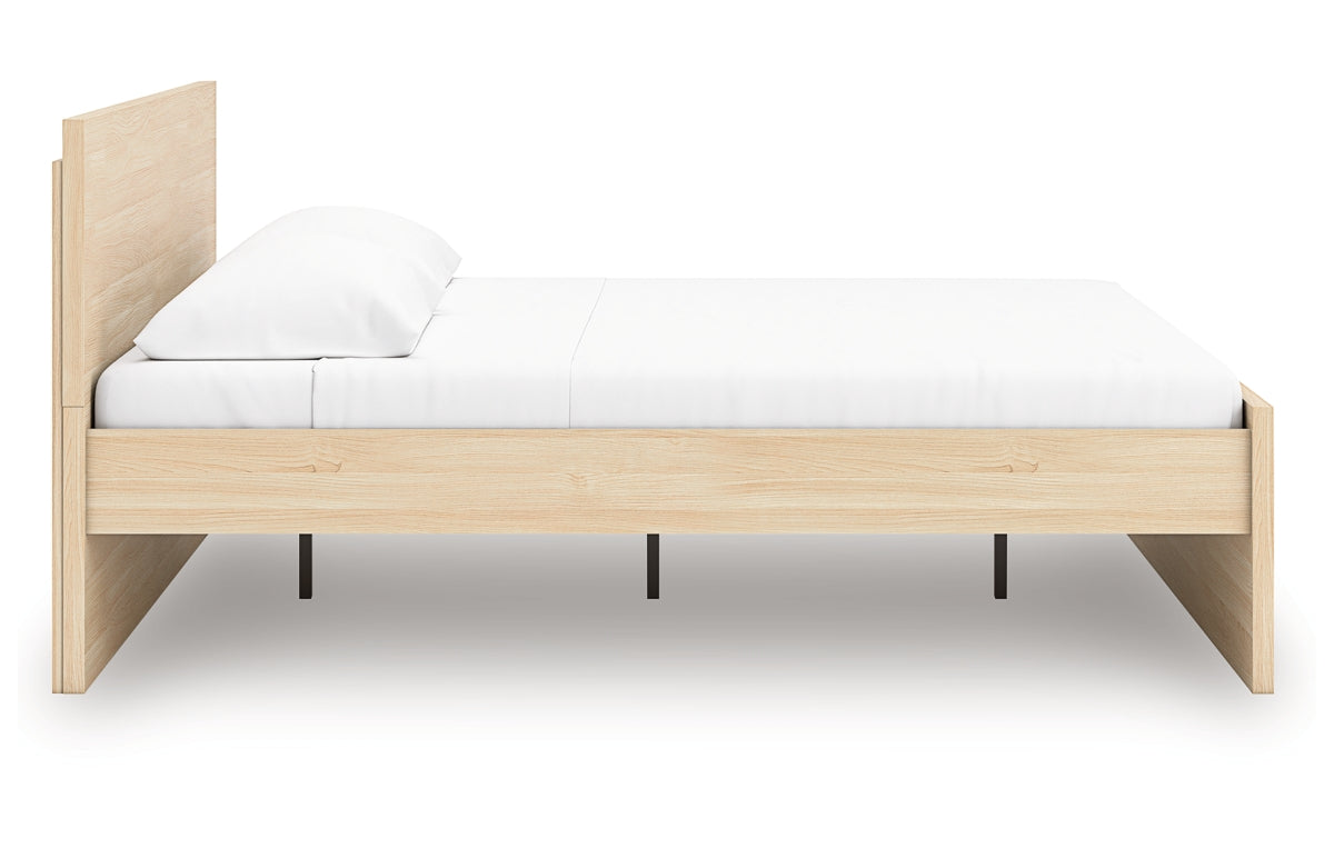 Onita Queen Panel Platform Bed with 2 Side Storage