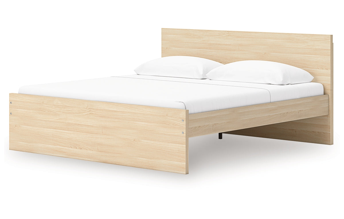 Onita King Panel Platform Bed with Storage