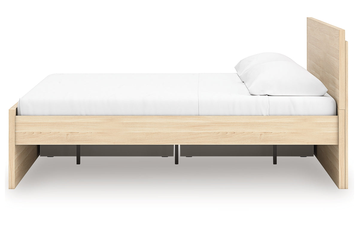 Onita King Panel Platform Bed with Storage
