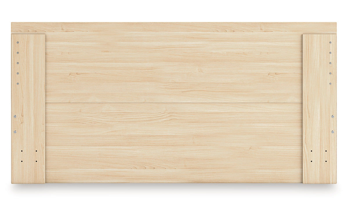 Onita King Panel Platform Bed with 2 Side Storage
