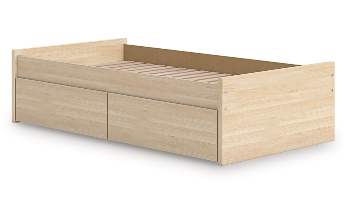 Onita Twin Platform Bed with 1 Side Storage