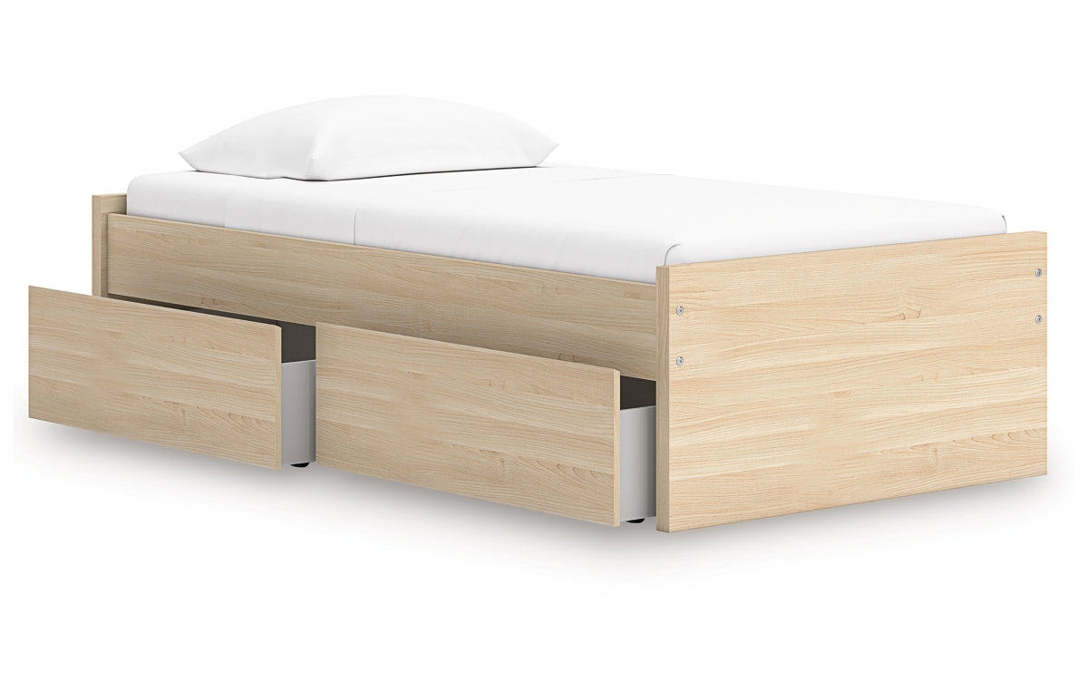 Onita Twin Platform Bed with 1 Side Storage