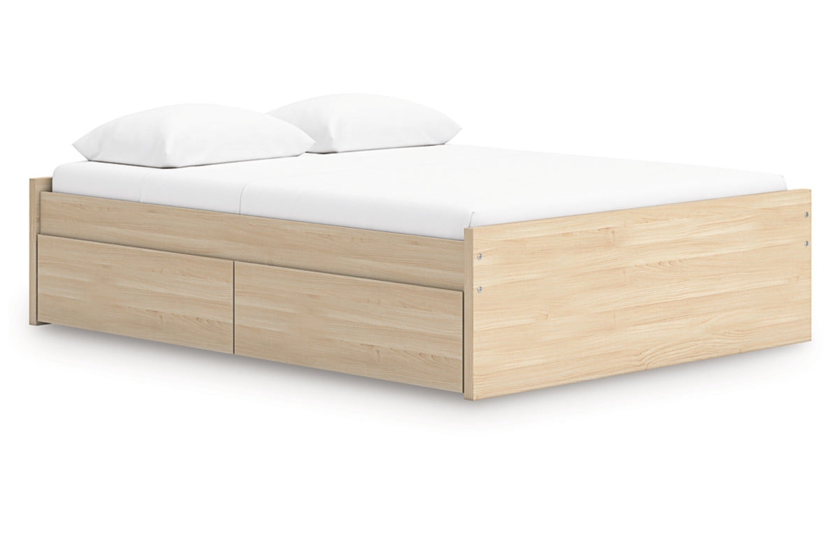 Onita Queen Platform Bed with 1 Side Storage