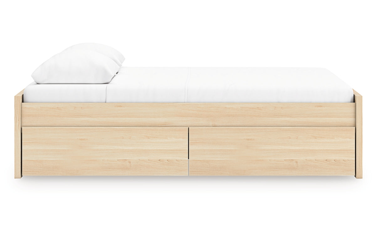 Onita Queen Platform Bed with 2 Side Storage