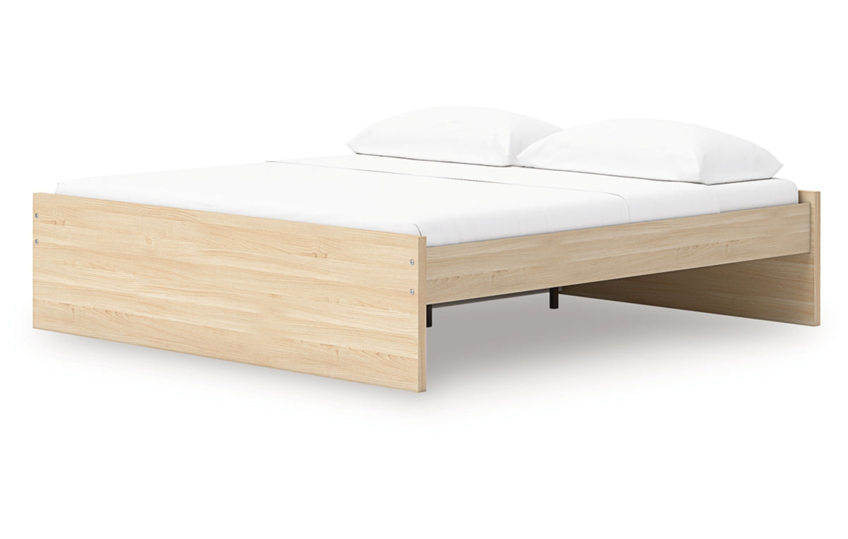 Onita King Platform Bed with 1 Side Storage