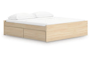 Onita King Platform Bed with 1 Side Storage