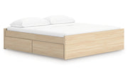 Onita King Platform Bed with 2 Side Storage
