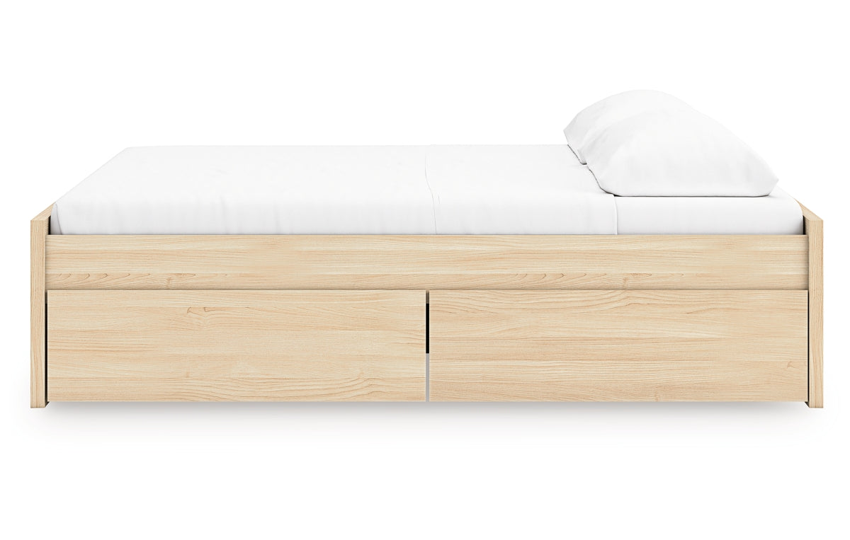 Onita King Platform Bed with 2 Side Storage