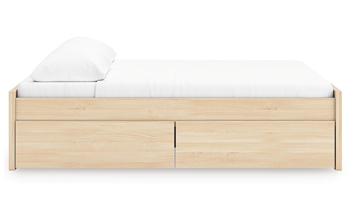 Onita King Platform Bed with 2 Side Storage