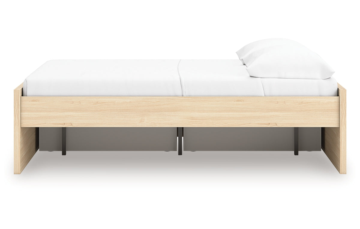 Onita Full Platform Bed with 1 Side Storage