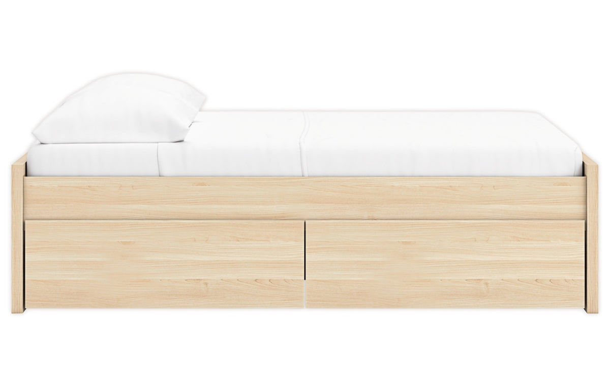 Onita Full Platform Bed with 1 Side Storage