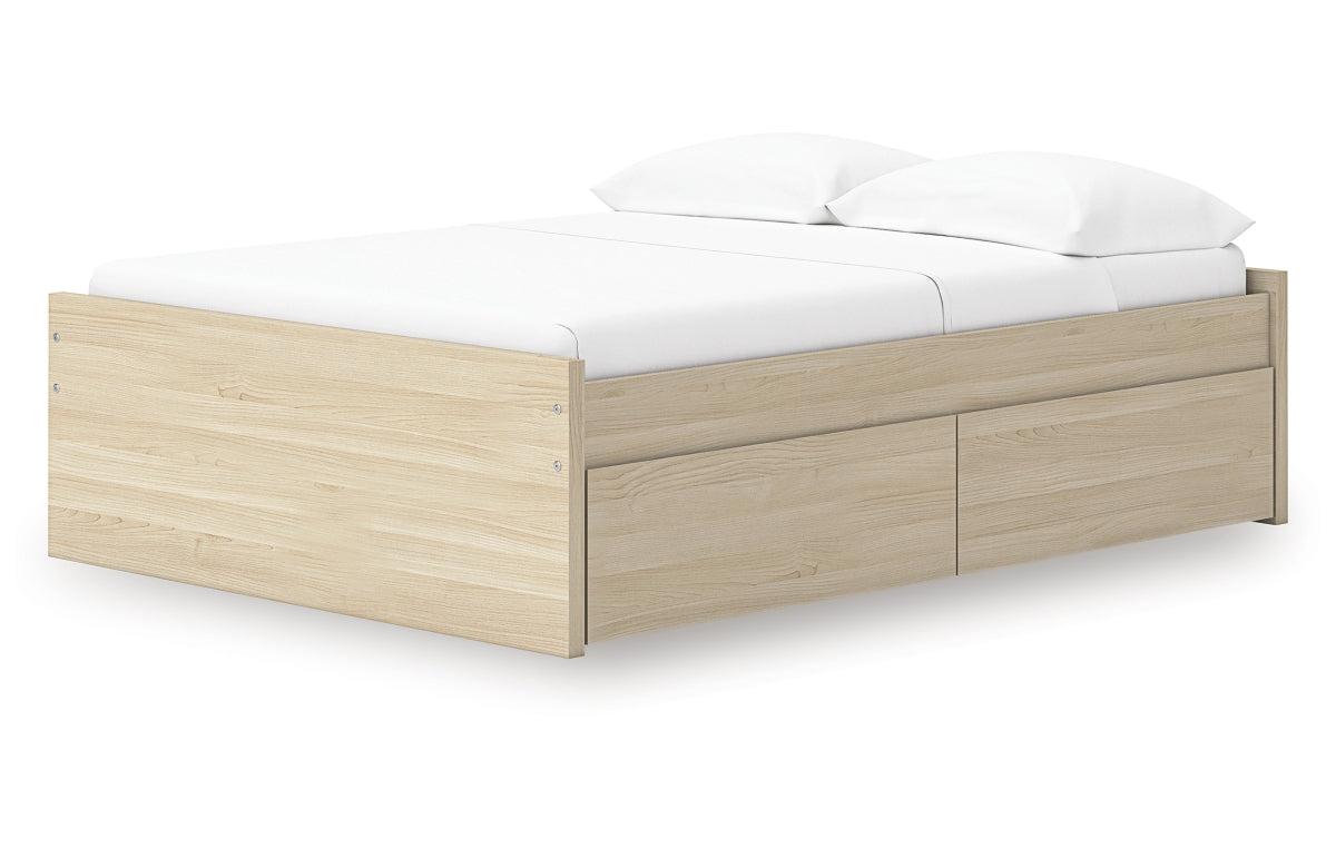 Onita Full Platform Bed with 2 Side Storage