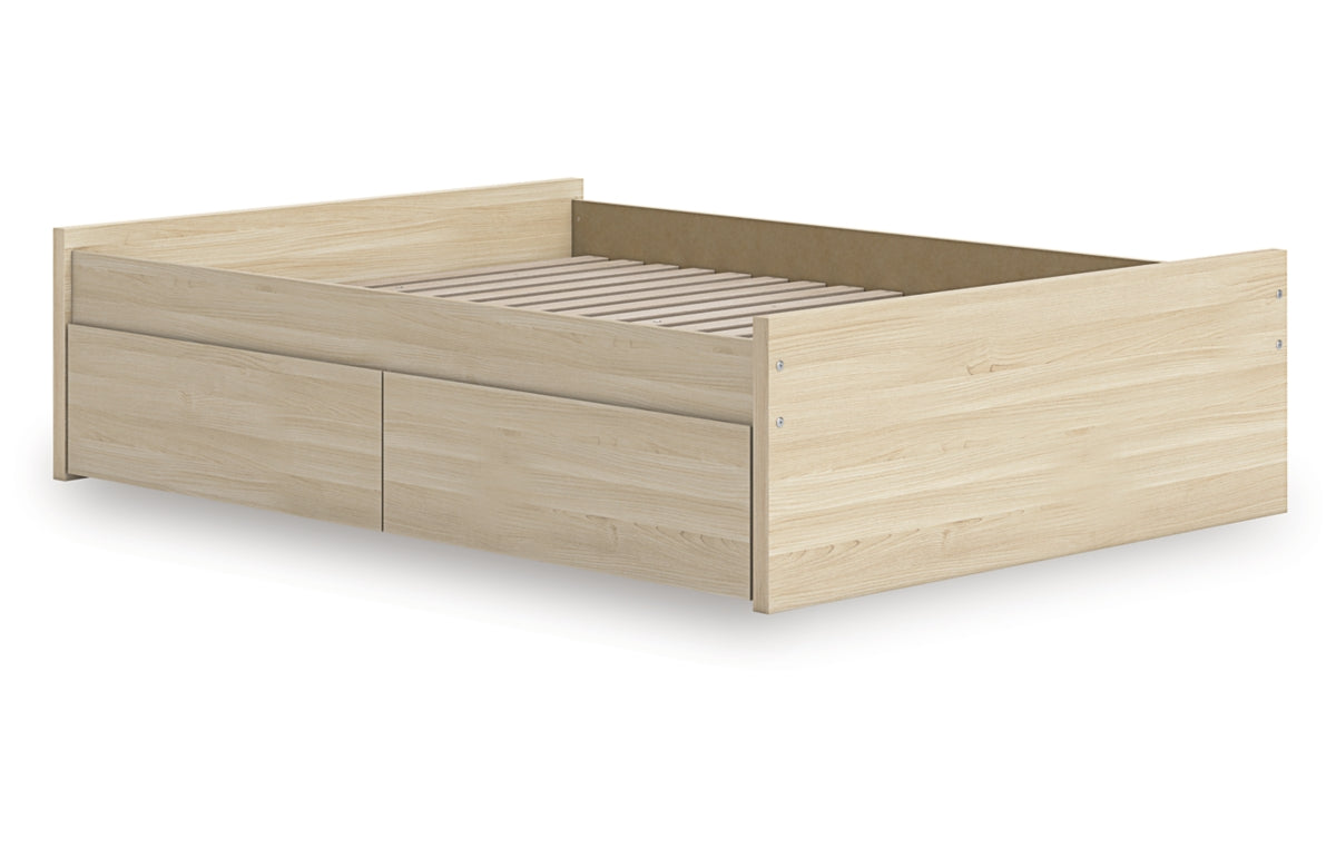 Onita Full Platform Bed with 2 Side Storage