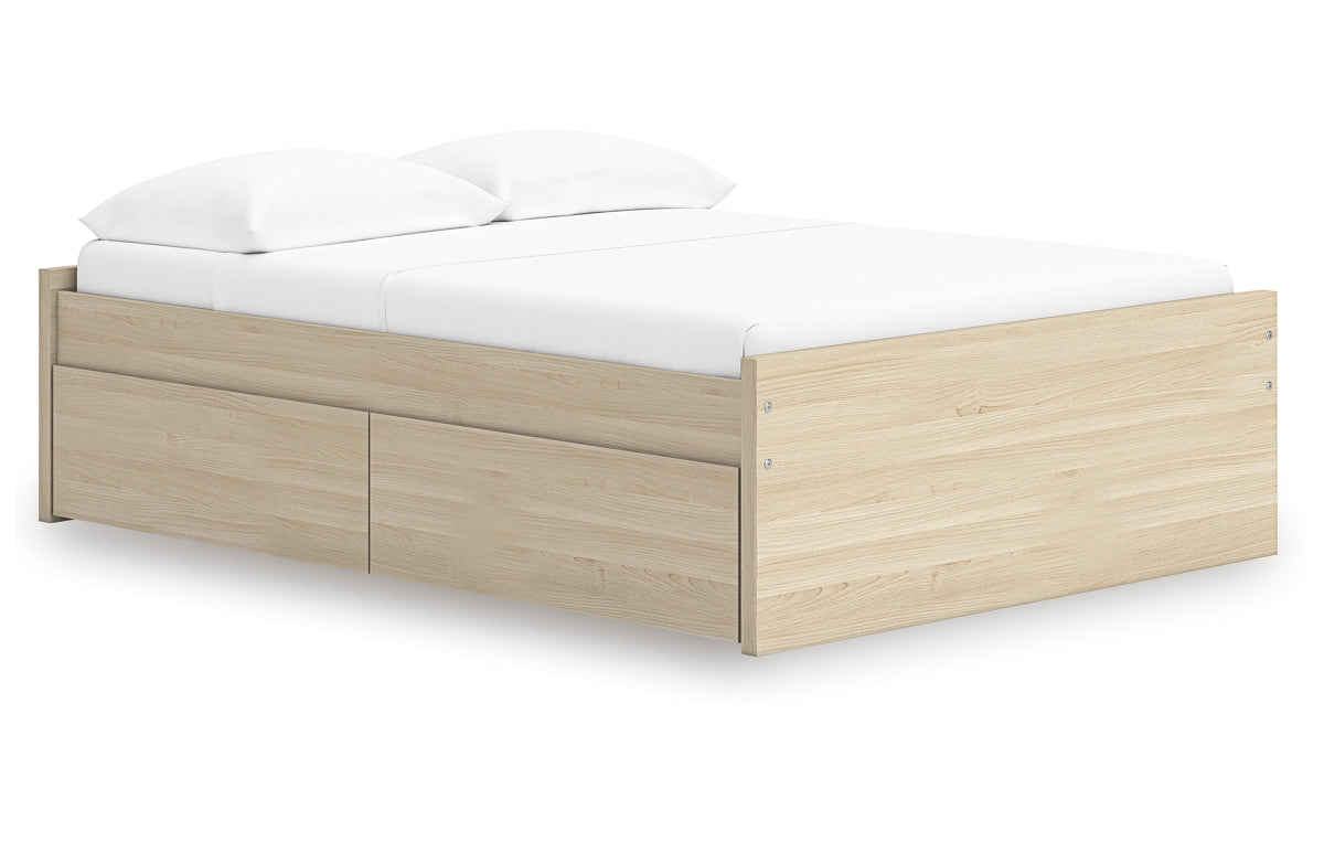 Onita Full Platform Bed with 2 Side Storage
