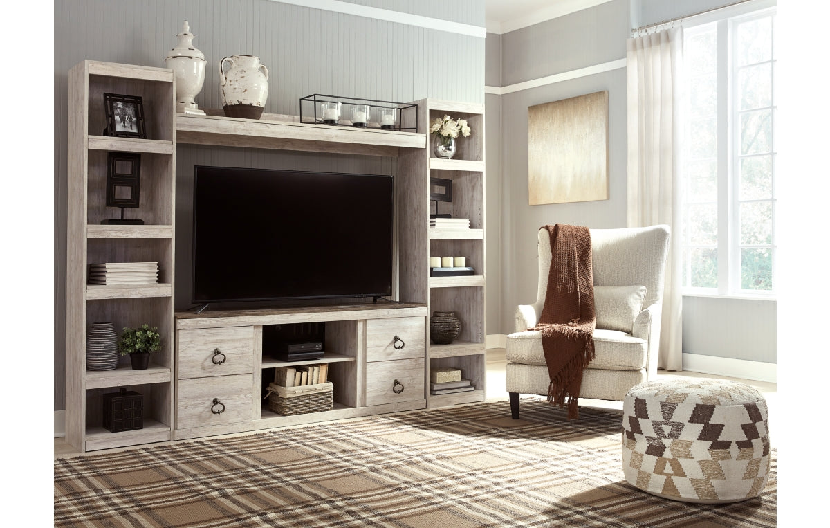 Willowton 4-Piece Entertainment Center