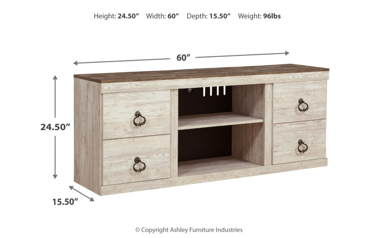 Willowton 60" TV Stand