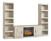 Bellaby 3-Piece Entertainment Center with Electric Fireplace