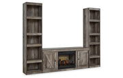 Wynnlow 3-Piece Entertainment Center with Electric Fireplace