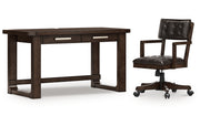 Breckington Home Office Desk with Chair