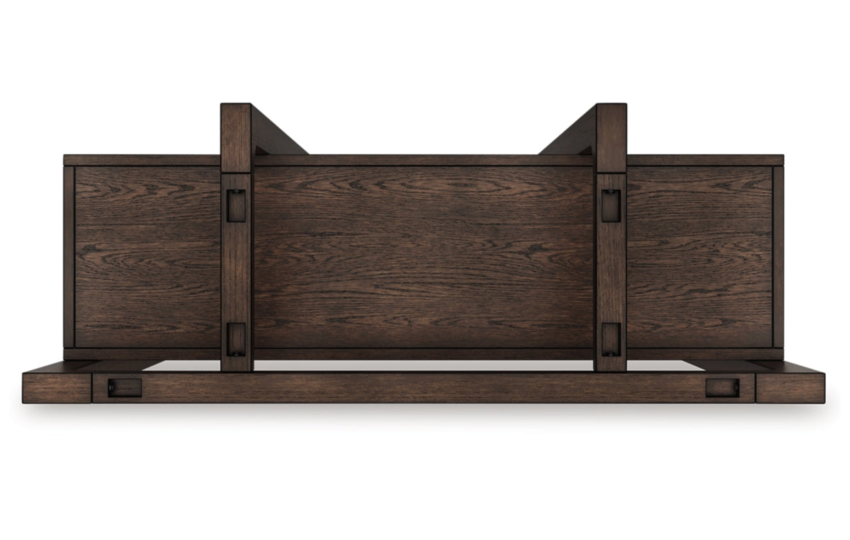 Breckington Home Office Desk with Chair and Storage