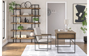 Montia Home Office Desk with Chair and Storage
