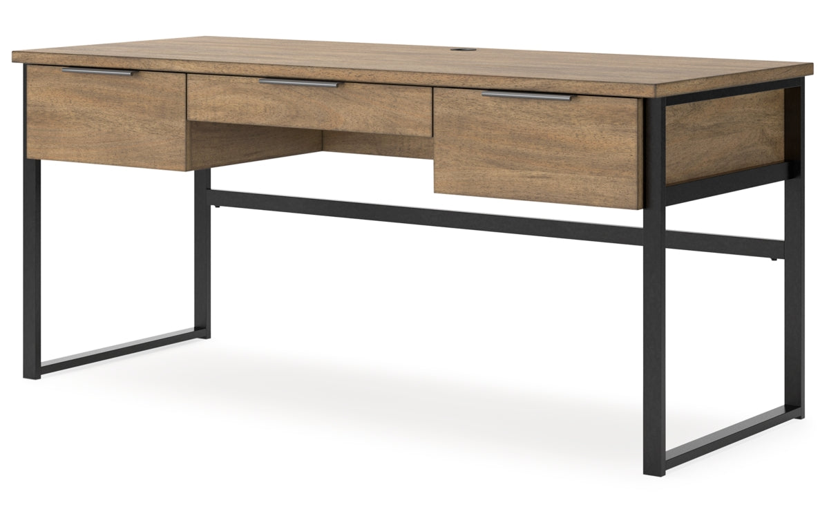 Montia Home Office Desk with Chair and Storage