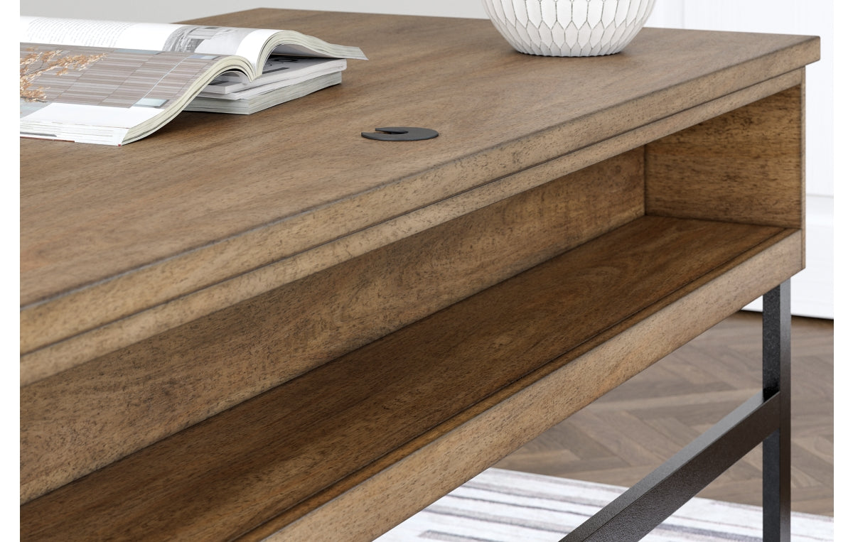 Montia Home Office Desk with Chair and Storage
