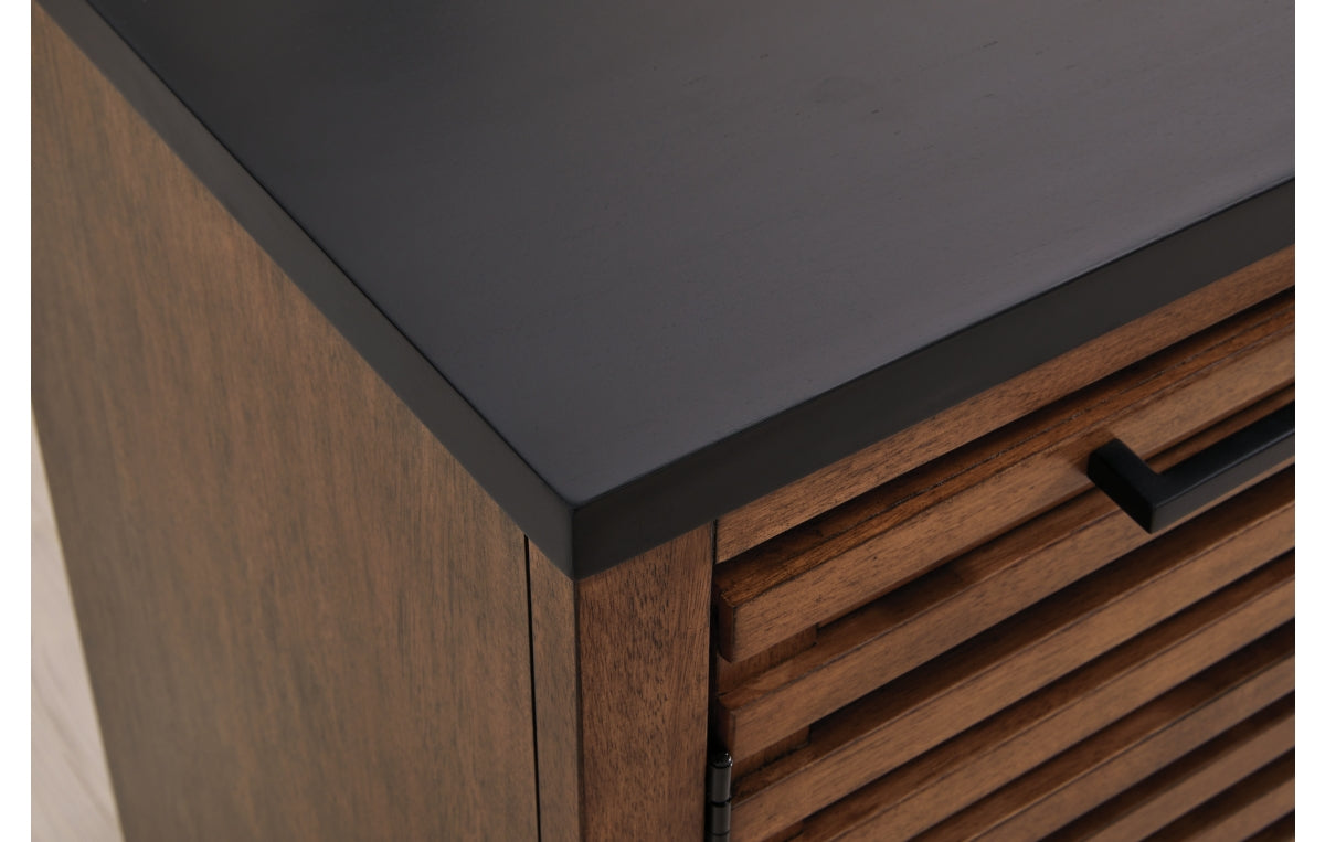 Kallari Credenza with Desk Return