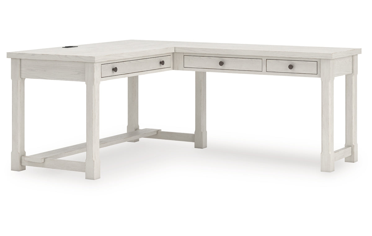 Robbinsdale L-Shaped Home Office Desk
