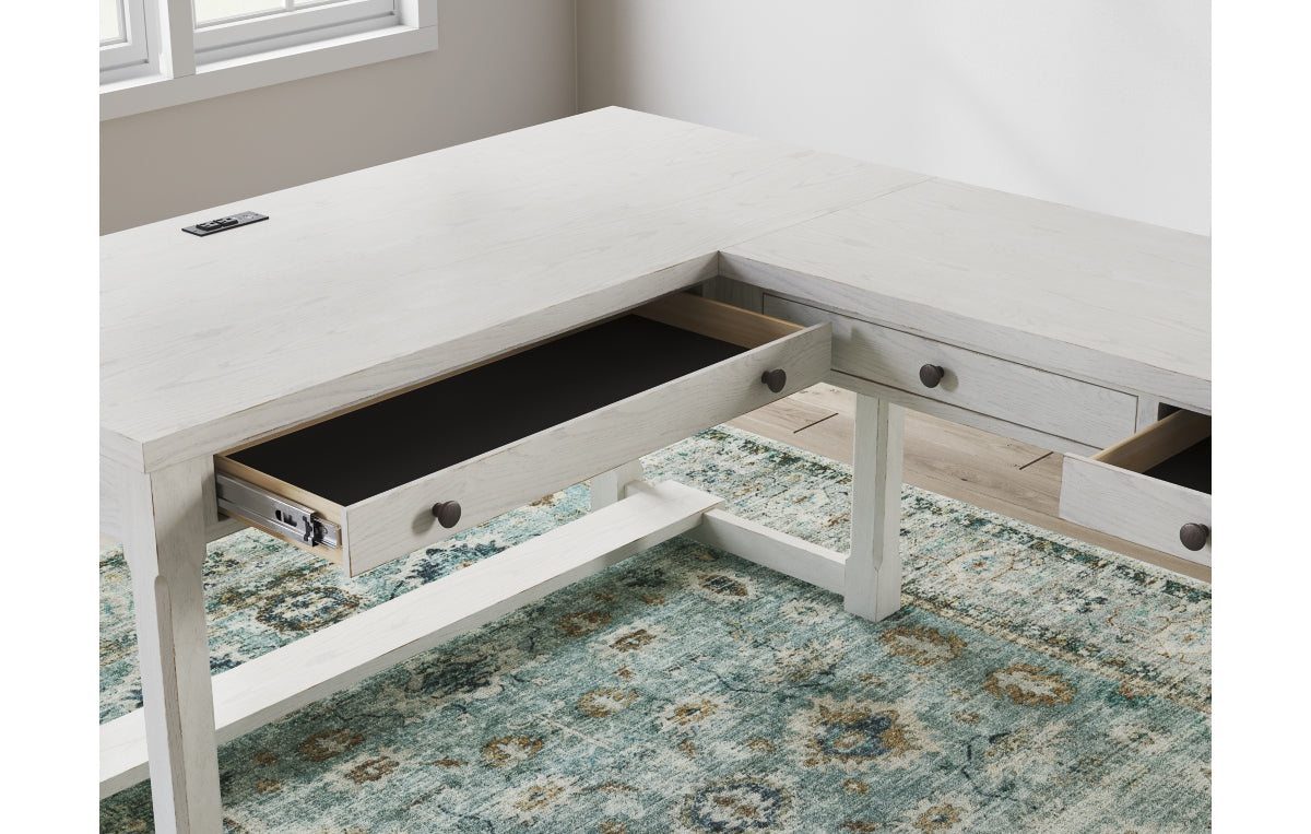 Robbinsdale L-Shaped Home Office Desk
