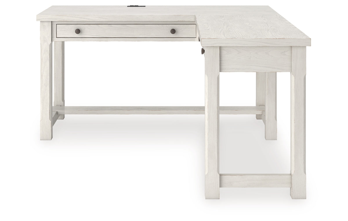 Robbinsdale L-Shaped Home Office Desk