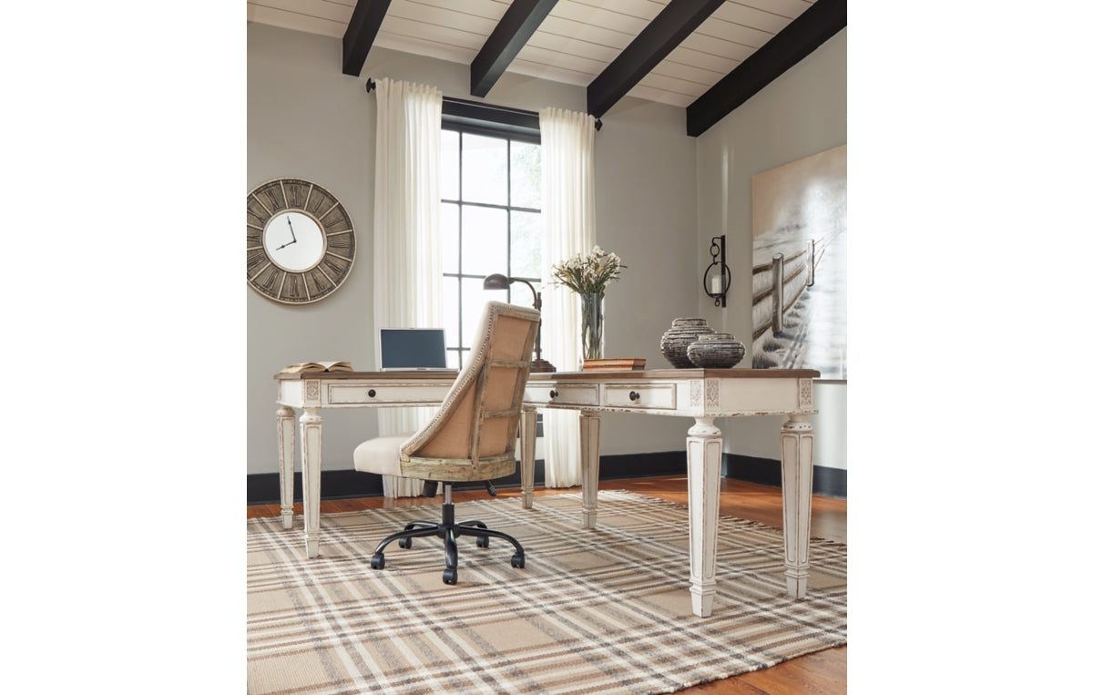 Realyn 2-Piece Home Office Lift Top Desk