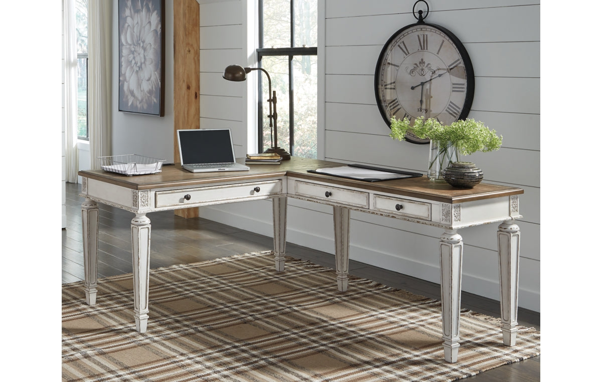 Realyn 2-Piece Home Office Desk