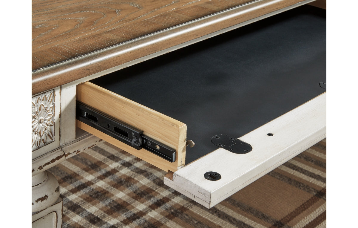 Realyn Home Office Desk and Storage