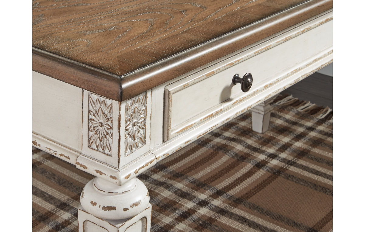 Realyn Home Office Desk and Storage