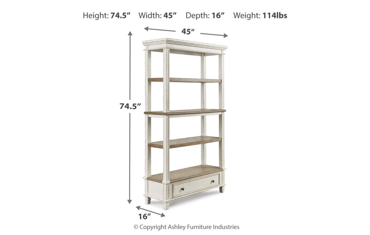 Realyn 75" Bookcase