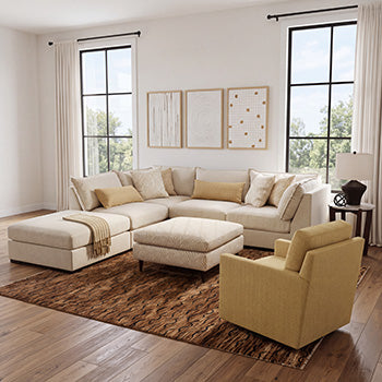 Vernonelly Oversized Accent Ottoman
