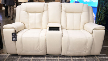 Mooreland Power Reclining Loveseat with Console